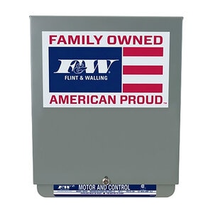 Flint & Walling Deluxe Control Box 5 HP 230V w/ Contacter