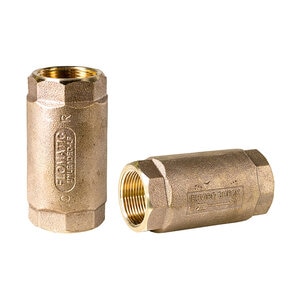 3/4" Inline Brass Check Valve