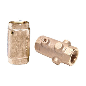 Flomatic 1 in. Check Valve with 1/8 Tap Inlet