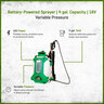 Flowzone Cyclone 3 Variable Pressure 18V Battery Powered  Sprayer (4-Gallon)
