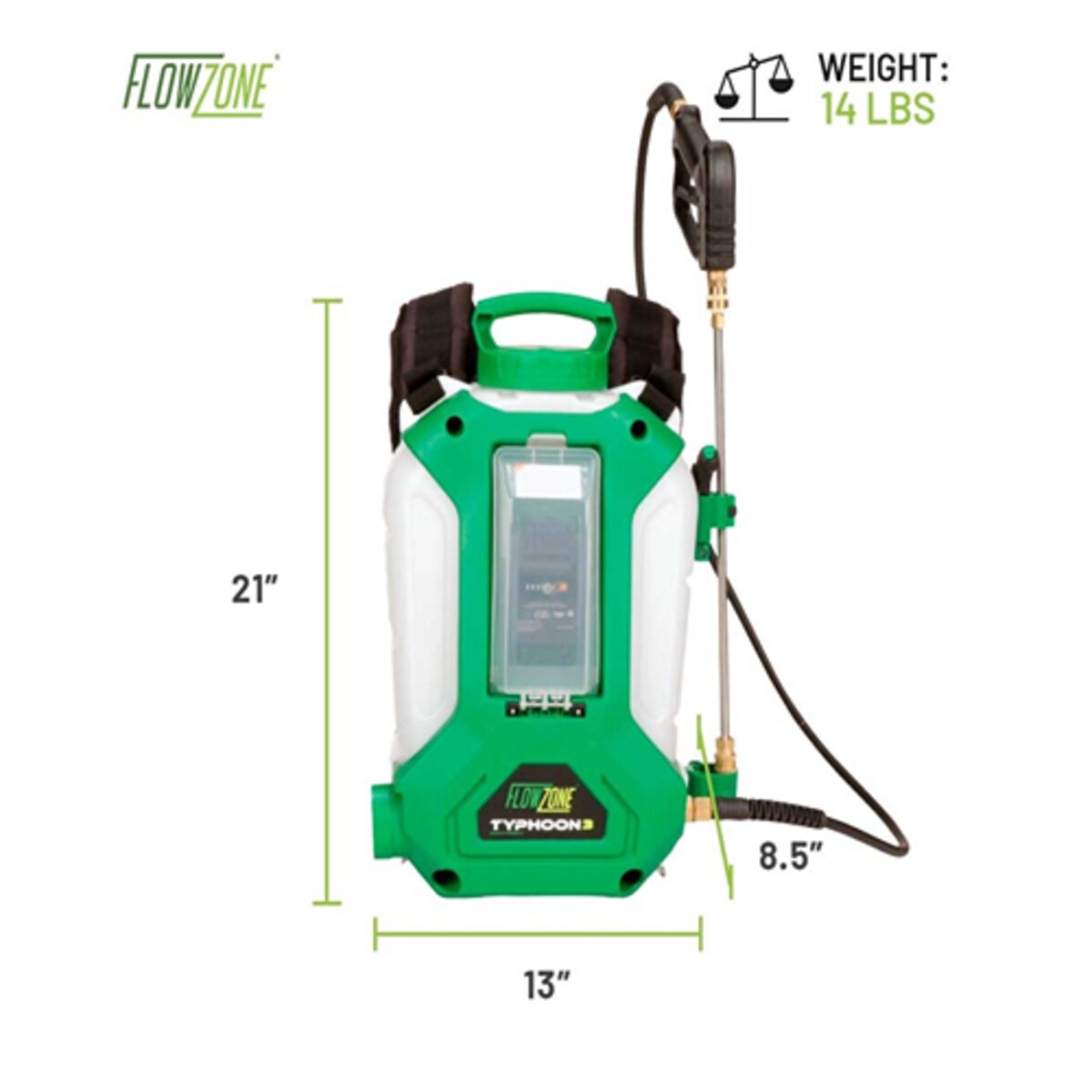 Flowzone Typhoon Variable Pressure Sprayer 3.0 - 4 gal. 18 V | SiteOne US