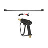 FlowZone Pressure Washer Spray Gun w/ 18-In. Carbon Fiber Wand and 110 deg. Fan Nozzle w/ 45 deg. Nozzle Base
