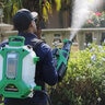 Wessol FlowZone Vortex Flex™ Battery Powered Handheld Mist Blower (Mist Blower + 4 Batteries)(does not include sprayer tank)