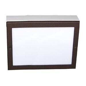 Focus Paver Light Black Texture LED 6 in. x 9 in.