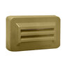 Focus Cast Brass 3 Louver Step Light 4W Led Panel