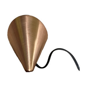 Focus Copper Post Light No Lamp 10 ft. Lead