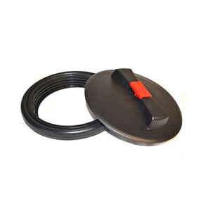 8 in. Lid With Breather With Ring GNC