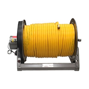 GNC 18 in. Electric Mag Reel w/ 300 ft. x 1/2 in. Hose, 1/2 in. Fittings & Wiring Harness