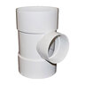 Solvent Weld Sewer & Drain PVC Tee 10 in. x 6 in.