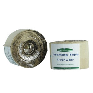 GST Silver/Brown Seam Tape 4.5 in. x 66 ft. Roll (EasySeem Machine)