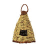 Gardman Birdhouse Woven Roosting House for Birds in a Cone/Hive Shape
