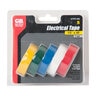 Gardner Bender Electrical Tape Assorted Colors 1/2 in. x 20 ft. - Versatile PVC Insulation for Indoor & Outdoor Use