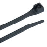Gardner Bender 8 in. Heavy-Duty Nylon Cable Ties, 75 lb. Tensile Strength, Black (Pack of 100)