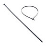 Heavy Duty Cable Ties Black UVB 24 in.