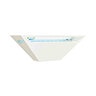 Gardner WS-85 Wall Sconce 15 Watt Shatterproof V-Shape Fly Light (White)