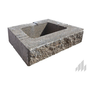 General Shale GeoStone 4 in. Landscape Block Normandy 4 in. (72 pc./pallet)