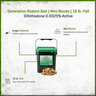 Generation Rodent Bait Mini Blocks (4 x 4 lb.) 16 lb. Pail