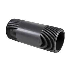 Genova Nipple Machined TBE Sch 80 PVC 2 in. x 10 in.