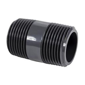 Genova Nipple Machined TBE Sch 80 PVC 3/4 in. x 10 in.