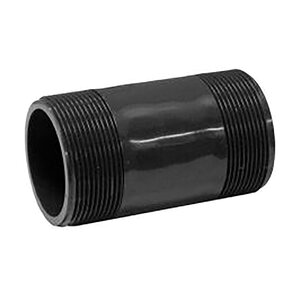 Genova Nipple Machined TBE Sch 80 PVC 3 in. x 6 in.