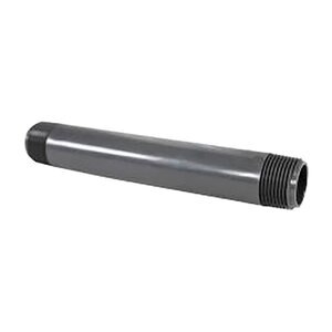 Genova Nipple Molded TBE SCH 80 PVC 1 in. x 4 in.