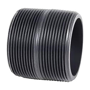 Genova Nipple Machined TBE Sch 80 PVC 3 in. x 3 in. 