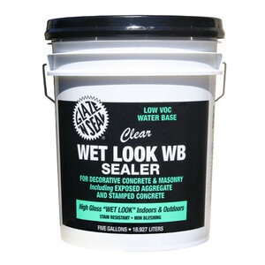 Glaze N Seal Wet Look Water Based Sealer 5 gal.