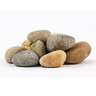 Palletized Mexican Beach Pebbles Buff 1/2 - 1 in.