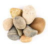 Palletized Mexican Beach Pebbles Buff 1/2 - 1 in.