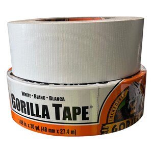 Gorilla Duct Tape White 1.88 in. x 30 yd.