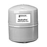 Goulds Diaphragm Tank HydroPro Series Gray Stainless Steel 14.75 in. 4.5 GPM 3/4 in. 38 PSI Nptm 11 in. x 14.75 in. 
