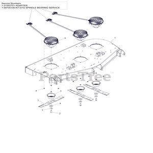 Gravely Spindle-CW Motor