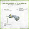 Liquid Tight Connector 1/2 in. 90 Degree 