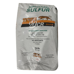 Sulfur Pelletized Soil Acidifier 50lb (Lower soil Ph)