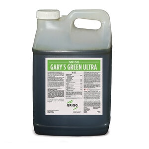 Grigg Gary's Green Ultra 14-2-3 1.4% Fe + Micros Liquid Fertilizer 2.5 gal. Jug (QGCY) FLORIDA ONLY