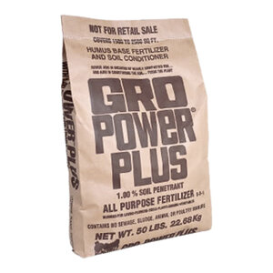 Gro-Power Plus Brown Label Organic/Organic-Base Fertilizer 5-3-1 50 lb.