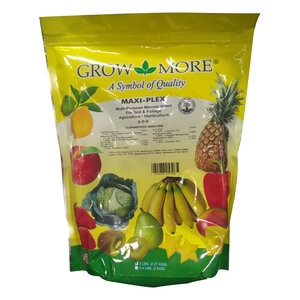 Grow More Maxi-Plex 5-0-0 3.5Fe 4Mg 4Mn + Micros All Purpose Soluble Fertilizer 5 lb. Bag