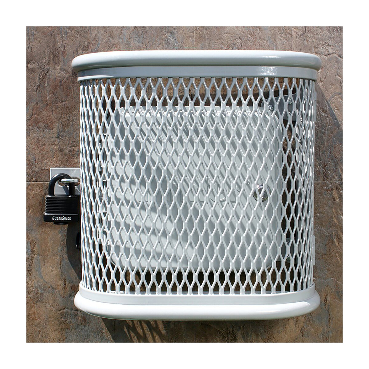 GuardShack 12 in. x 12 in. x 6-1/2 in. ClockGuard Controller Gray ...