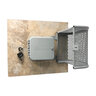 GuardShack 12 in. x 12 in. x 6-1/2 in. ClockGuard Controller Gray