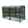 GuardShack 16 in. W x 30 in. H x 46 in. L Hinged Enclosure Powder Coat Green