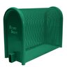 GuardShack 10 in. W x 24 in. H x 40 in. L Hinged Enclosure Powder Coat Green