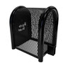 GuardShack Powder Coated Enclosure, Hinged, 16 in. x 30 in. x 46 in., Black