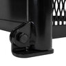 GuardShack Powder Coated Enclosure, Hinged, 16 in. x 30 in. x 46 in., Black