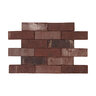 H.C. Muddox Residential Thin Brick Corners Redwood 2-1/2 in. x 8 in. x 3/4 in. (4 pc./ln. ft.)