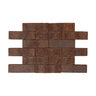 H.C. Muddox Common Standard Brick Cored Mendocino 3-3/4 in. x 2-1/2 in. x 8 in. (525/pallet)