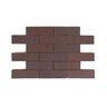 H.C. Muddox Thin Brick Burnt Rose Wire Cut Lintel 1/2 in. x 2-1/2 in. x 11-1/2 in. (per piece)