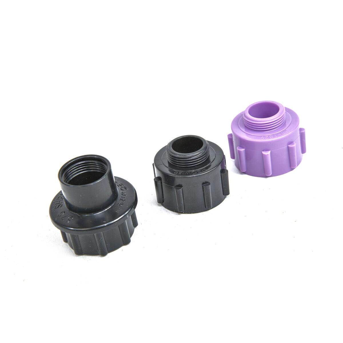 H2O Wize Shrub Adapter Nozzle X 1/2 in. Npt Black (Pa - 8S) (25 per Bag ...