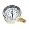 H2O Wize Pressure Gauge 0-100 PSI S/S, Glycol fill, 63mm dial (stainless steel)