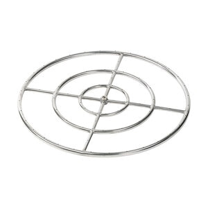 36 in. High Cap Stainless Steel Fire Ring (Hpc) 3/4 in. Inlet
