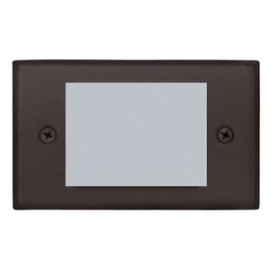 Halco Sollos Step Light w/ Frosted Lens Textured Bronze 4 4/5 in.